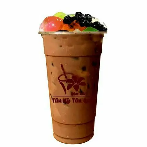 Hình ảnh Trà sữa socola nâu thập cẩm