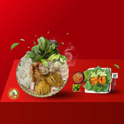 Hình ảnh Combo 2 người + Chả Mực