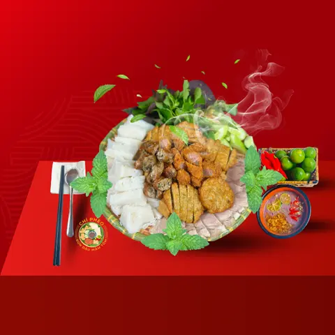Hình ảnh Combo 4 bún đậu thập cẩm