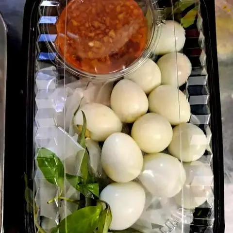 Hình ảnh Dẻo sương chấm sốt sa tế muối tắc phần lớn