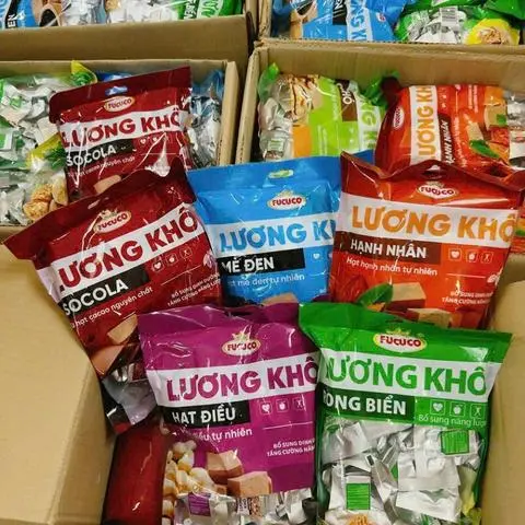 Hình ảnh Lương khô mix vị túi 1kg