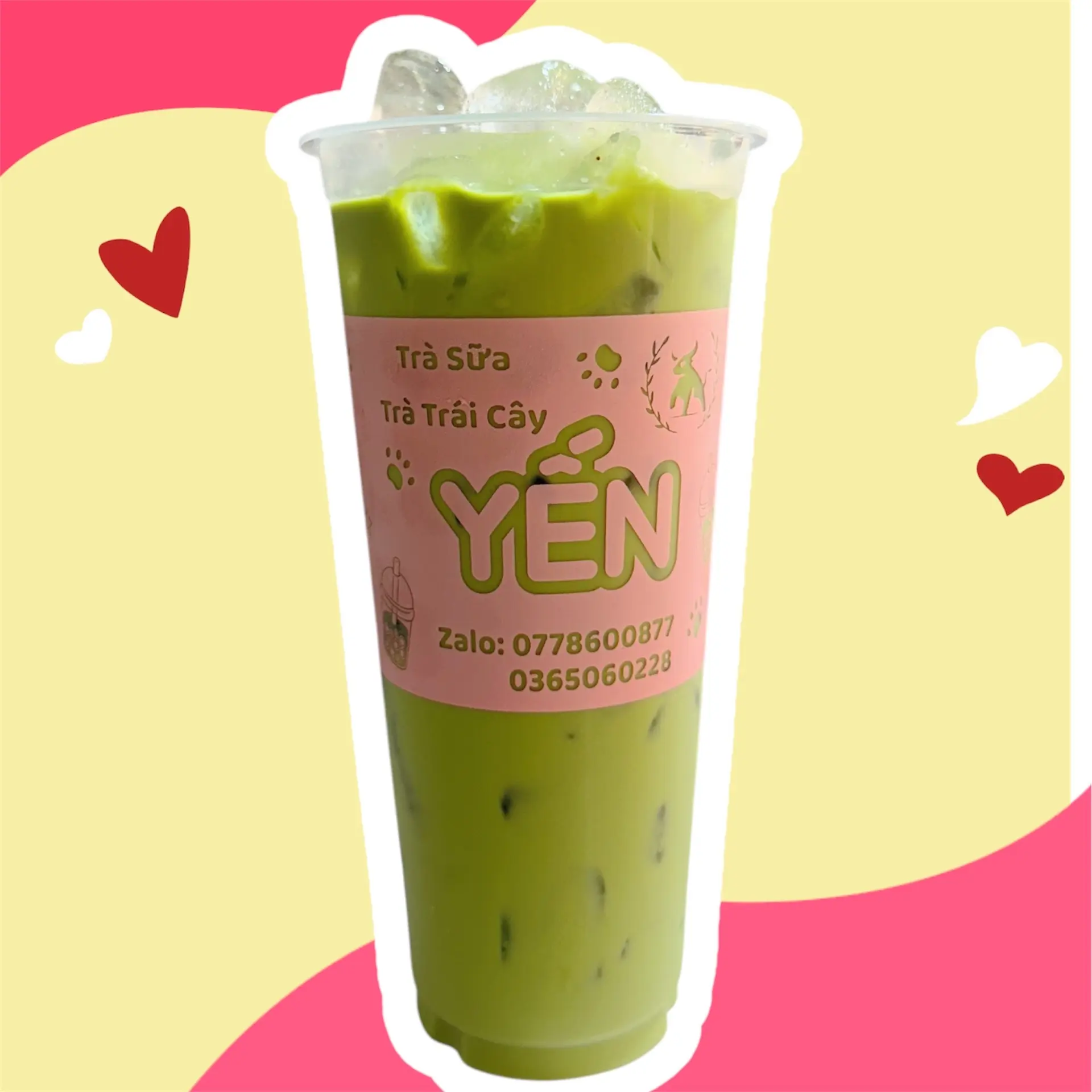 Hình ảnh Trà Sữa Thái Xanh size 700ml