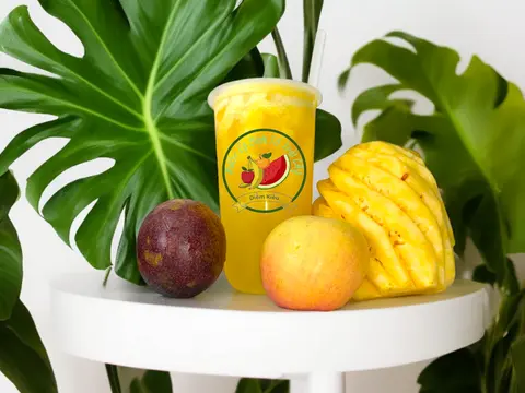 Hình ảnh Nước Ép Táo Thơm Chanh Dây 