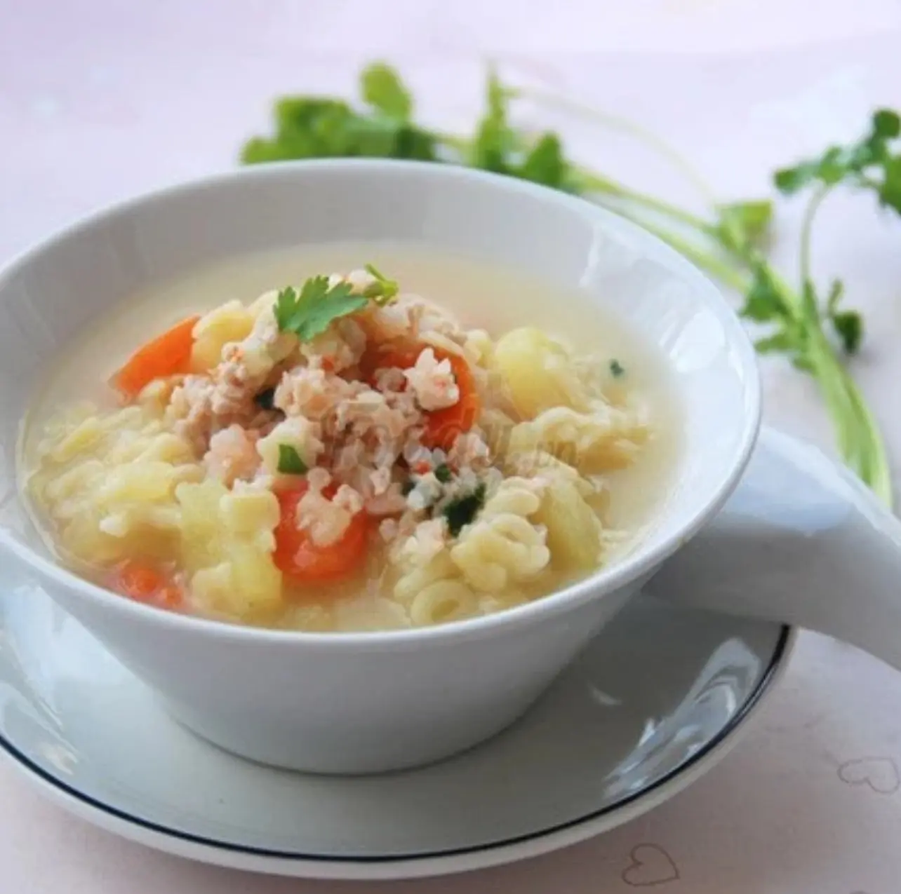 Hình ảnh Nui sao thịt bằm vừa