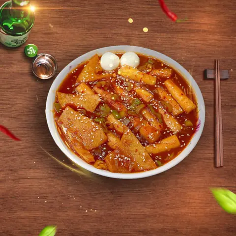 Hình ảnh Tteokbooki (떡볶이)