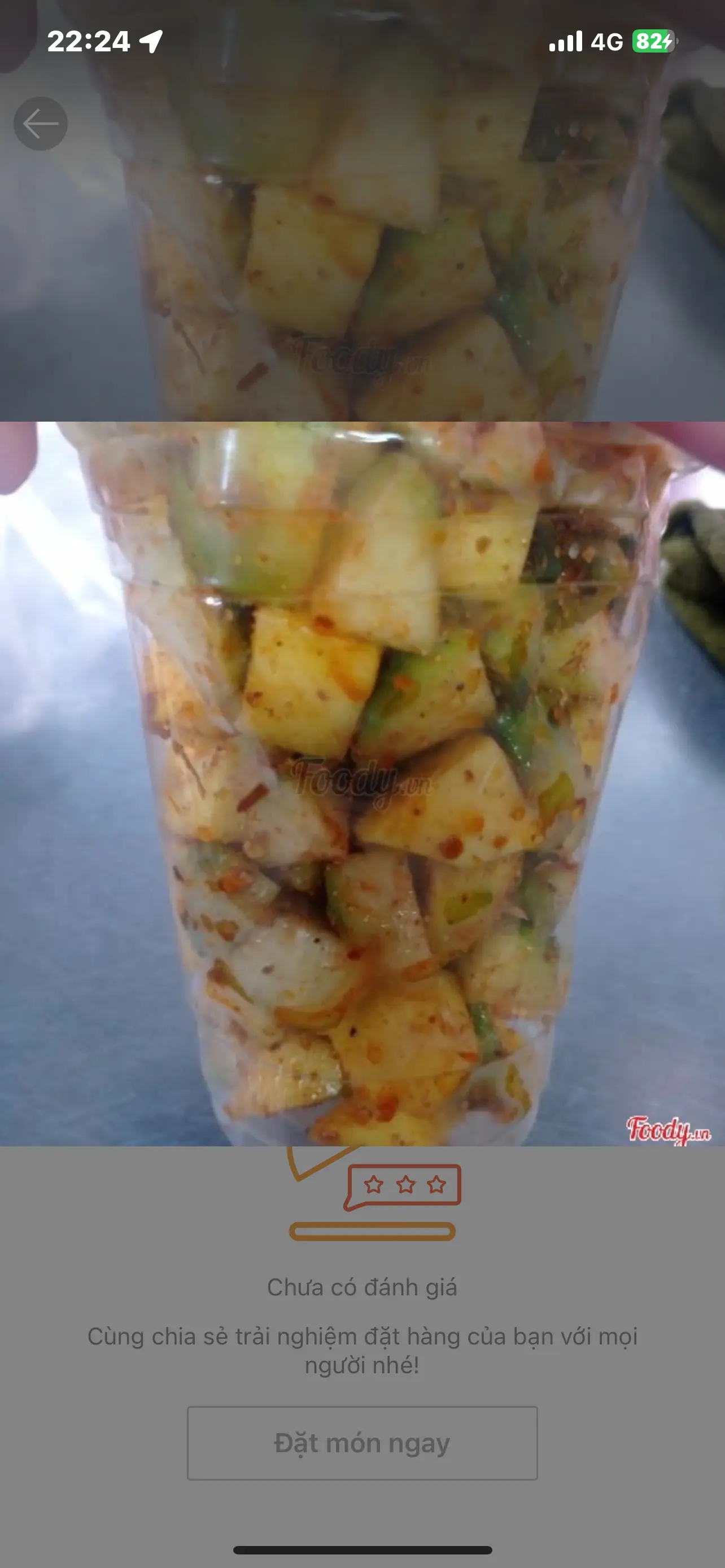 Hình ảnh Cóc, xoài lắt muối ớt chua ngọt 400gr
