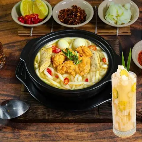 Hình ảnh ⭐️Combo Bánh Canh Chả Cua + Ly Trà Mãng Cầu