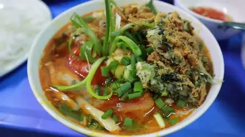 Hình ảnh Bún chả cá chay