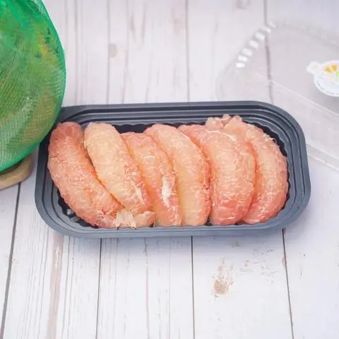 Hình ảnh Bưởi da xanh 250g + Muối tôm