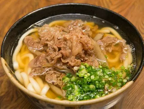 Hình ảnh Mì udon bò súp dashi - Kake udon bò