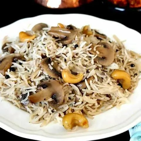 Hình ảnh Mushroom pulao