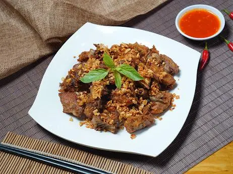 Hình ảnh Mề cháy tỏi