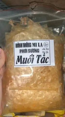 Hình ảnh Bánh tráng muối tắc