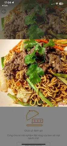 Hình ảnh Mì gói xào bò