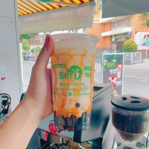 Hình ảnh Sữa tươi trân châu đường đen