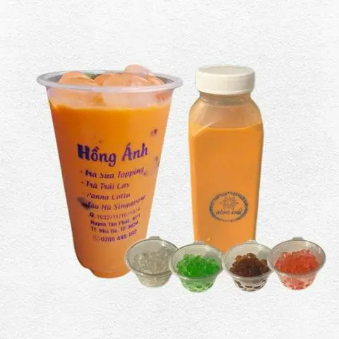 Hình ảnh Trà sữa Thái đỏ trân châu 3Q