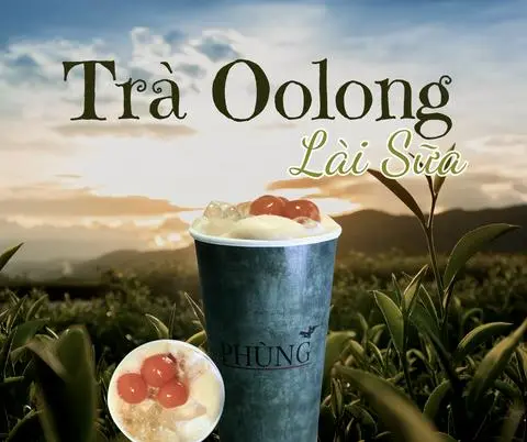 Hình ảnh Trà sữa olong lài sữa Phùng