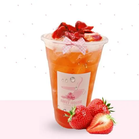 Hình ảnh Trà Dâu 700ml