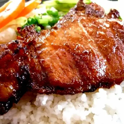 Hình ảnh Cơm sườn nướng