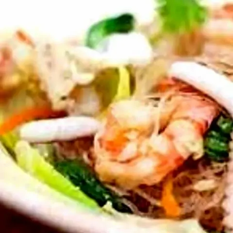 Hình ảnh Bún gạo xào hải sản