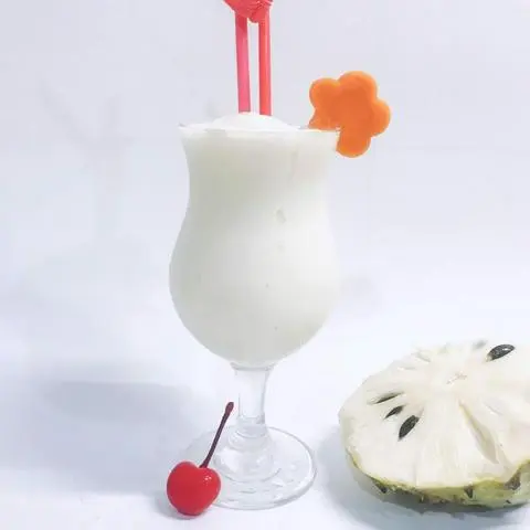 Hình ảnh Sinh Tố Mãng Cầu Sữa Tươi/ Ly