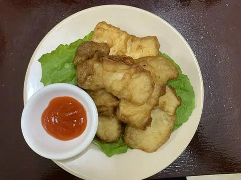 Hình ảnh Nấm đùi gà chiên giòn