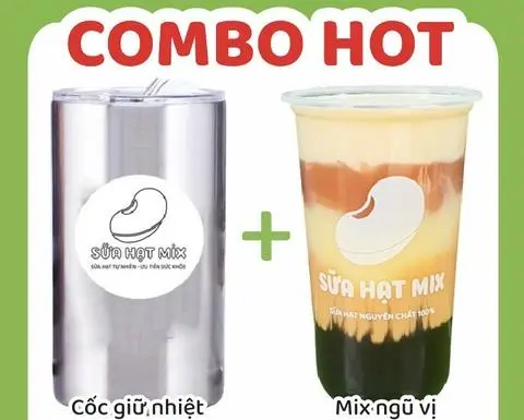 Hình ảnh Combo Cốc Giữ Nhiệt + Mix Ngũ Vị (Mix 16)
