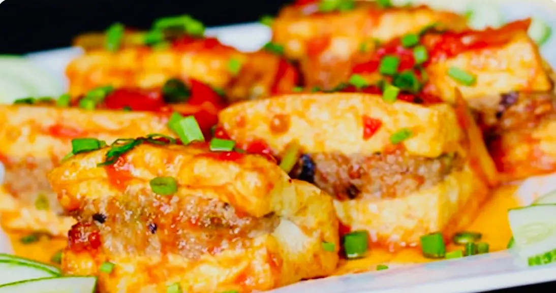 Hình ảnh Cơm đậu hủ dồn thịt