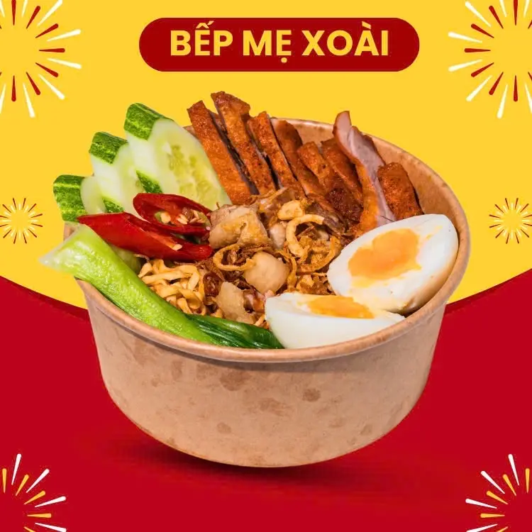 Hình ảnh Mỳ Trộn Xá Xíu - Trứng Lòng Đào