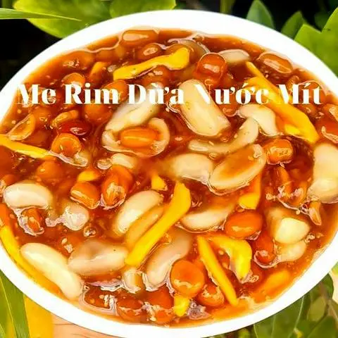 Hình ảnh Me rim dừa nước mít đá xay nhà làm
