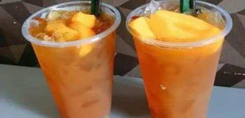 Hình ảnh Trà đào dầm