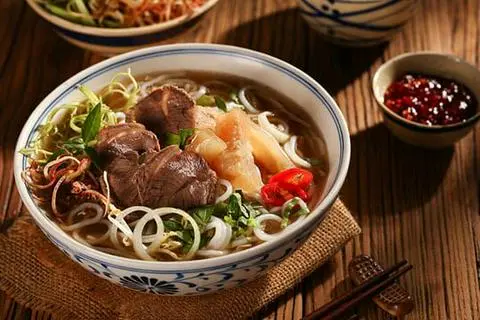 Hình ảnh Bún bò gân