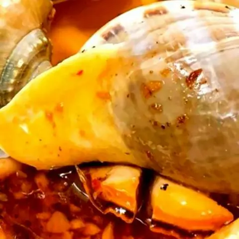 Hình ảnh Ốc tỏi nướng sate