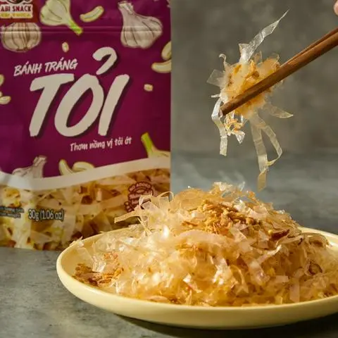 Hình ảnh Bánh tráng tỏi _abi snack