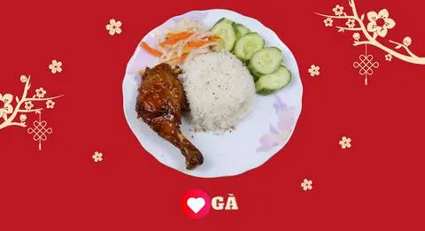 Hình ảnh Cơm Đùi Gà