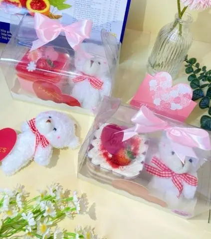 Hình ảnh Set Bánh Red và Gấu 