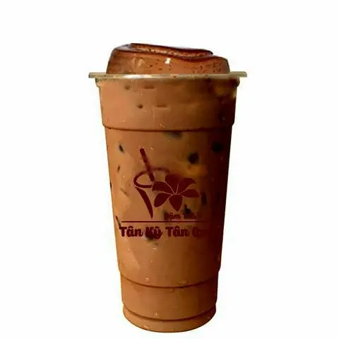 Hình ảnh Trà sữa socola pudding socola