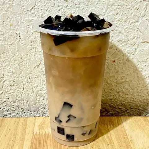 Hình ảnh Trà sữa bí đao sương sáo