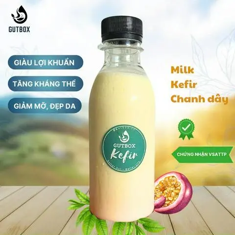 Hình ảnh Sữa chua Kefir chanh dây