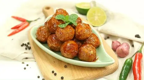 Hình ảnh Bò Viên Chiên - 5 Viên