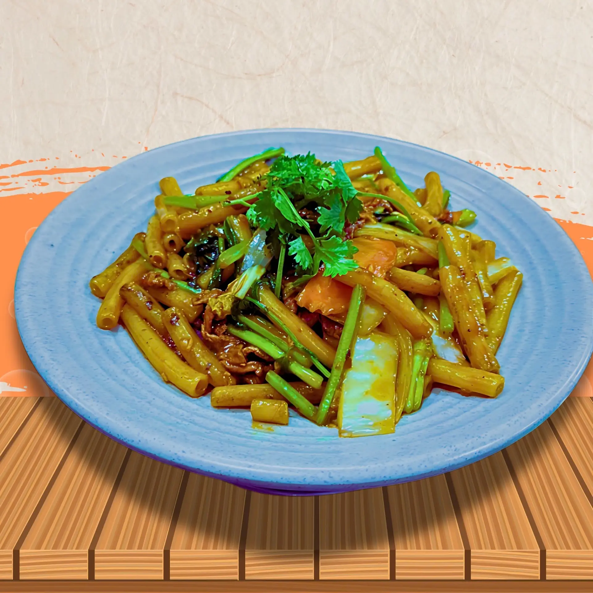 Hình ảnh Nui xào bò