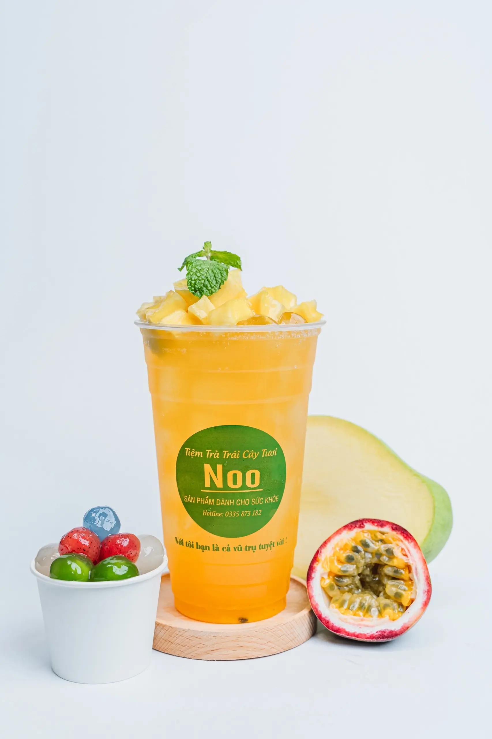 Hình ảnh Trà Xoài Chanh Dây