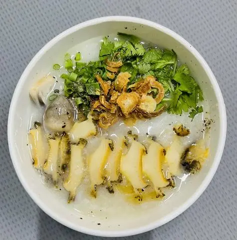Hình ảnh Cháo Bào Ngư + Bánh Đa