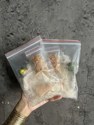 Hình ảnh BÁNH TRÁNG MUỐI NHUYỄN - HÀNH PHI 