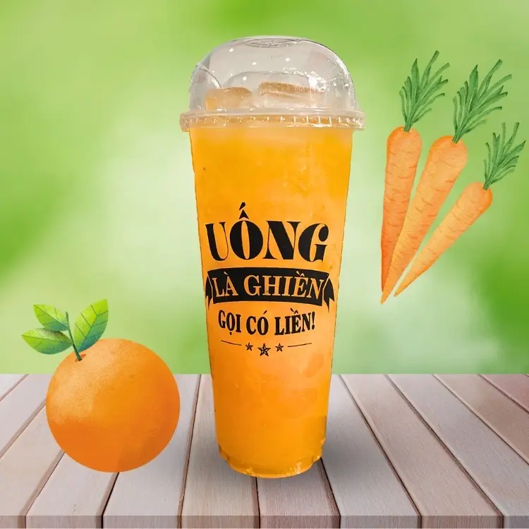 Hình ảnh Nước ép Cam + Cà Rốt 700ml