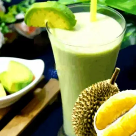 Hình ảnh Sinh Tố Mix Bơ - Sầu Riêng