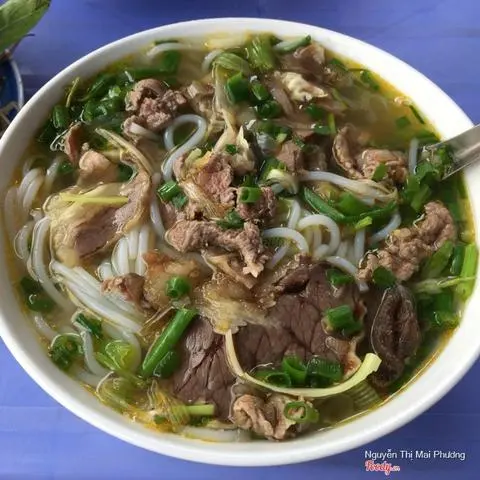 Hình ảnh Bún tái chín