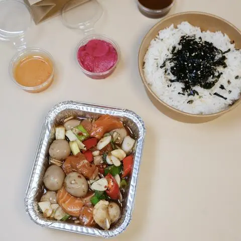 Hình ảnh Cơm Tôm + Trứng cút (Nhỏ)