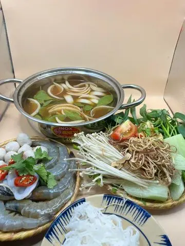 Hình ảnh lẩu thái hải sản