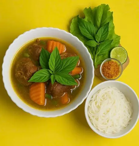 Hình ảnh Bún bò kho siêu ngon